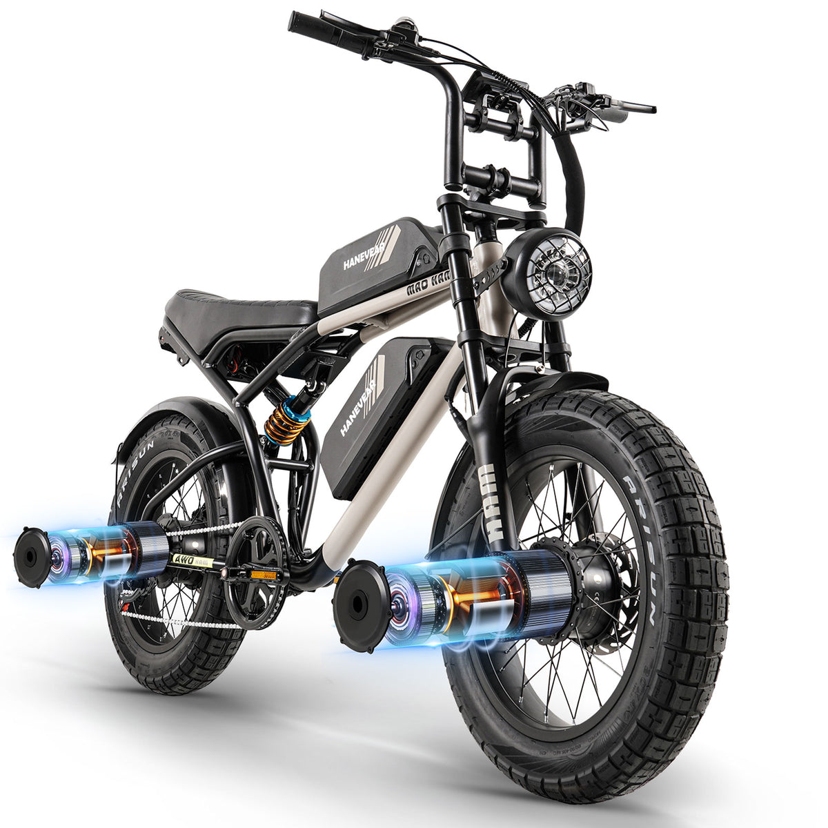 Hanevear Ham 1500W Electric Bike for Adults Dual Battery