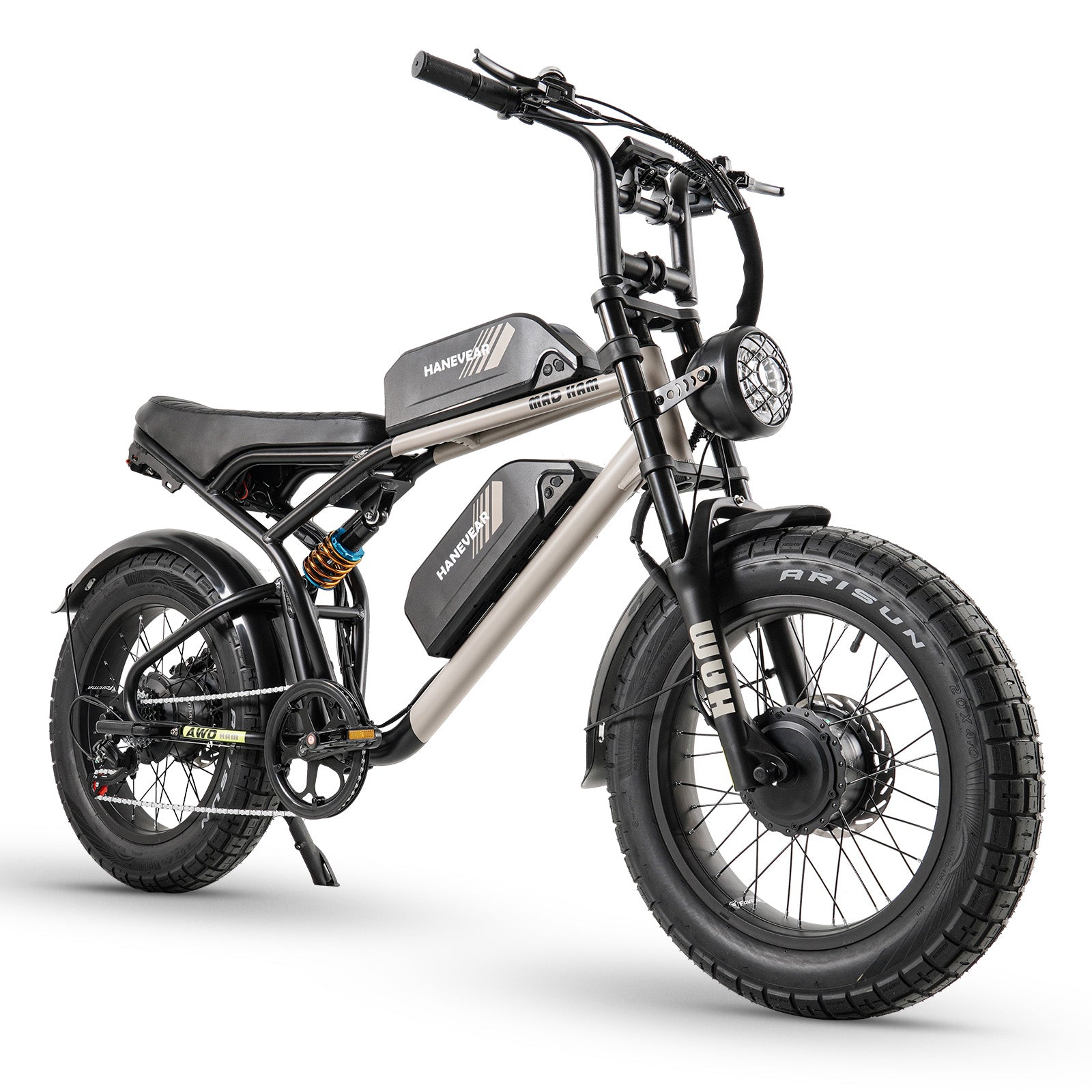 Hanevear Ham 1500W Electric Bike for Adults Dual Battery