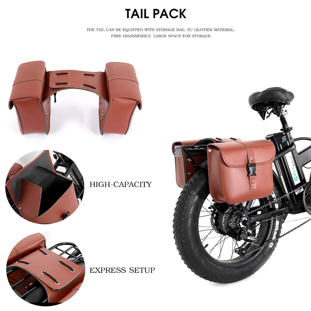 Bike PU Saddle Bag