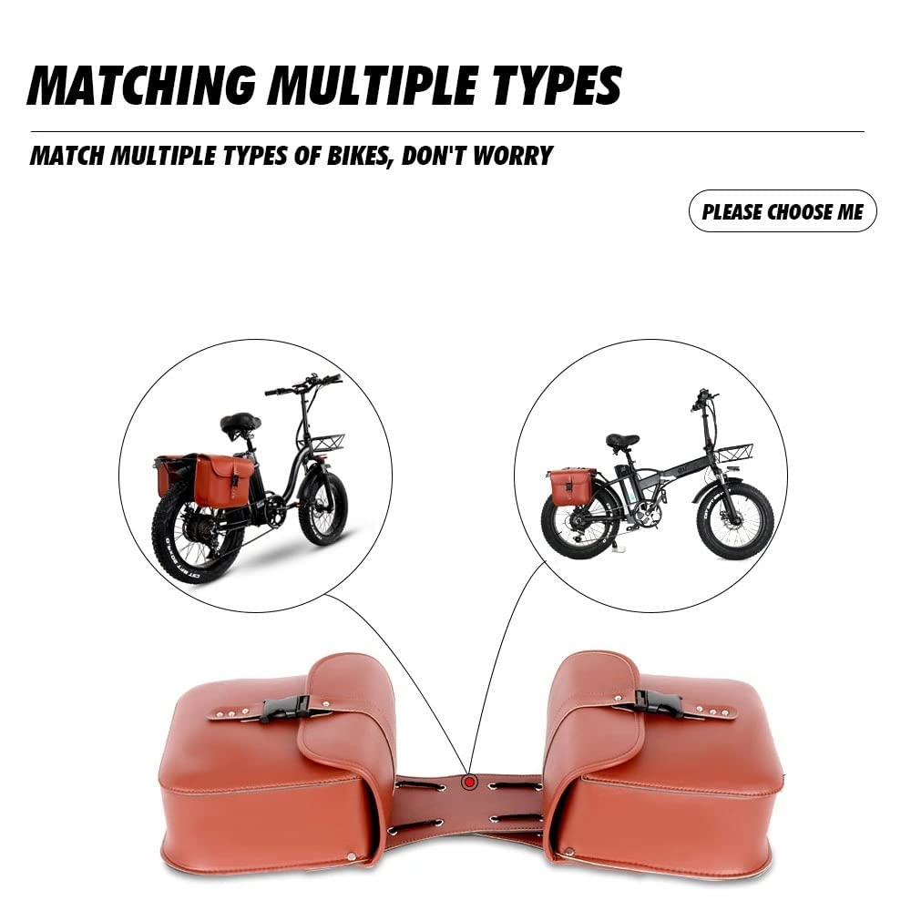 Bike PU Saddle Bag