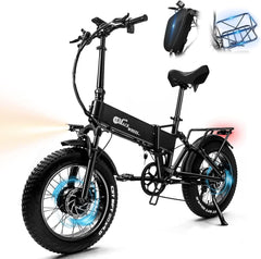 HANEVEAR RX20MAX-Pro 20'' Fat Tire Elektrofahrrad AWD Doppelmotor 1500W