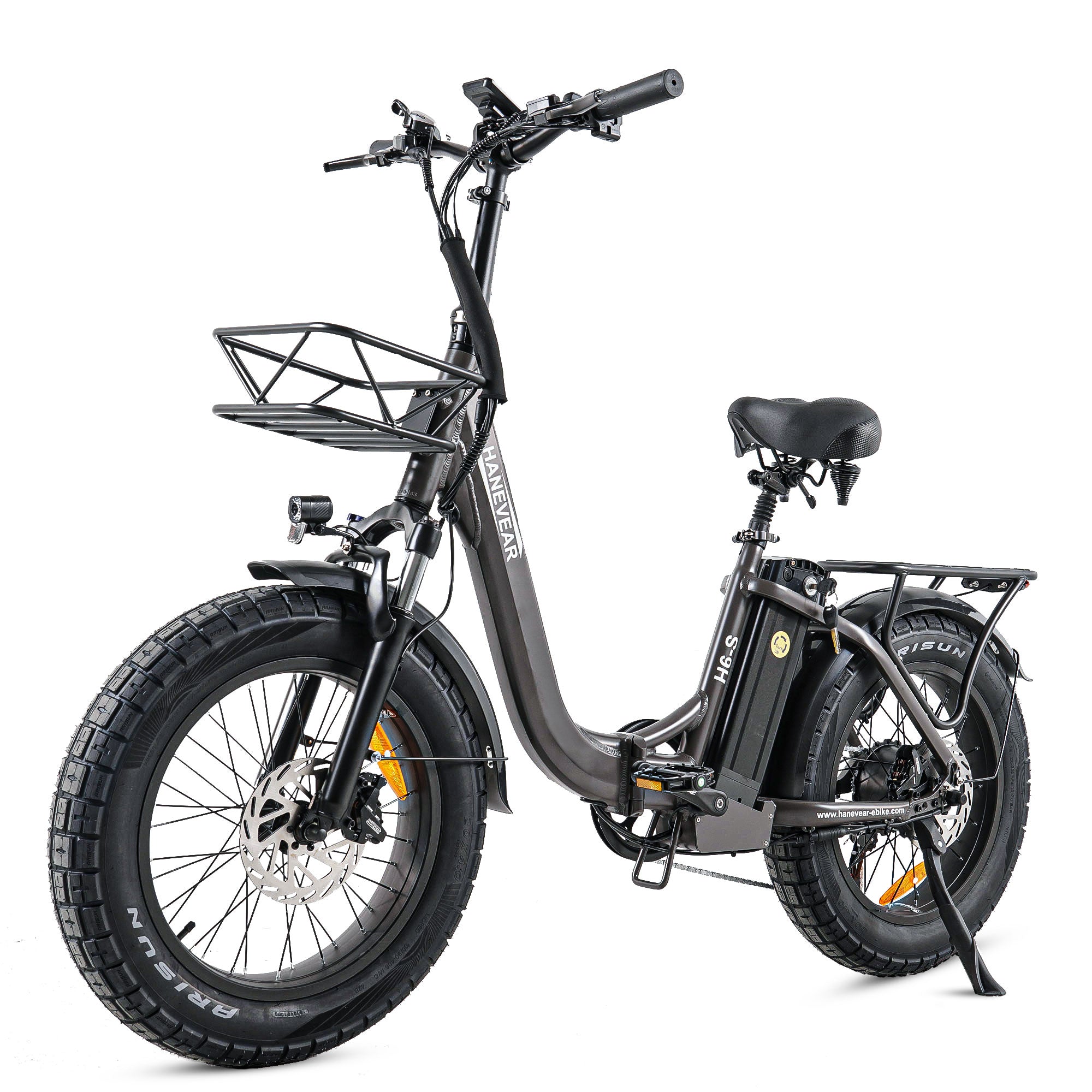 HANEVEAR H6-S Folding Electric Bike for Adults