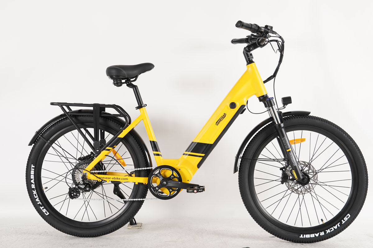 Hanevear YOYO Commuter Electric Bike 17Ah 250W Motor 120KM+