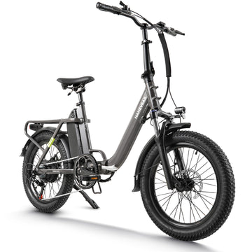 Hanevear H6-Light Folding Electric Bike Torque Sensor 120KM